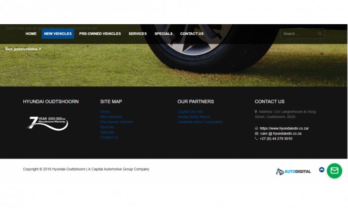 Hyundai Oudtshoorn by Auto Digital Technologies (Pty) Ltd