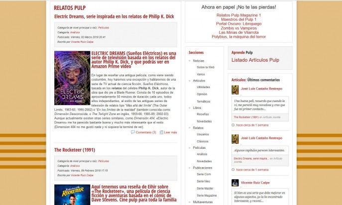 Relatos Pulp by Emilio Jose Iglesias Fernandez