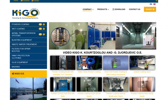 KIGO OE Coating equipment Handling systems by KKapodistrias
