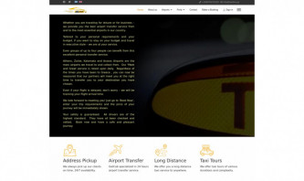 Taxi services - taxihire.gr by Art On Web