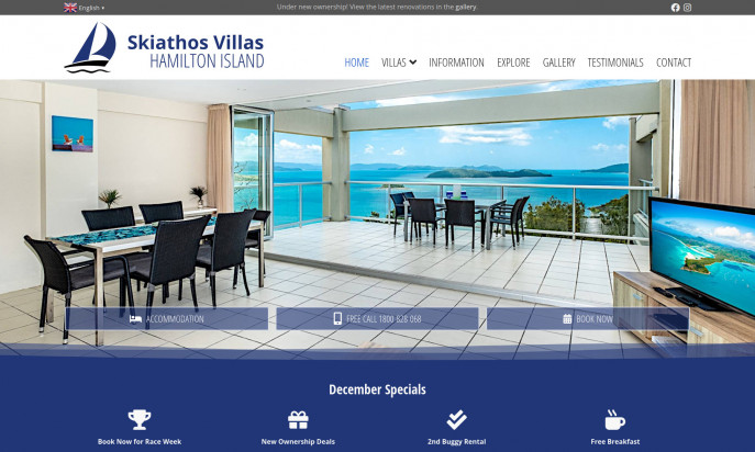 Skiathos Villas Hamilton Island by Webilicious