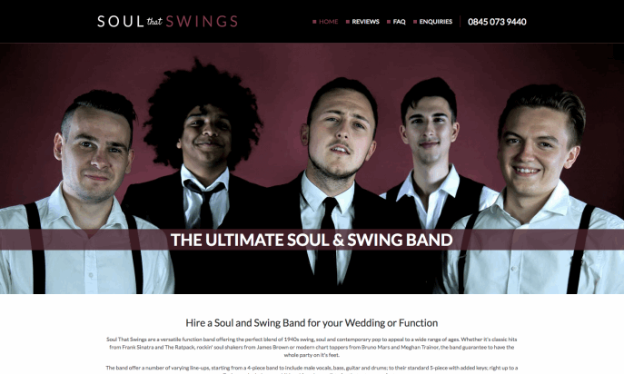 Soul That Swings by Bands For Hire Ltd