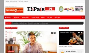 El País Tarija by alvoluksic web & multimedia