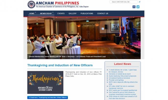 AMCHAM Philippines - Cebu Chapter by Cebu Web Solutions