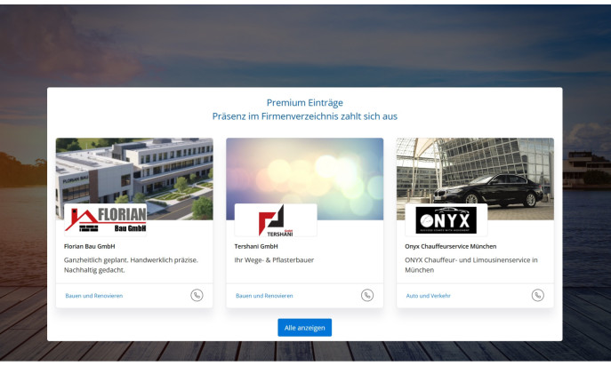 Register your company for free – Fast, simple, reliable by LocalGarage GbR