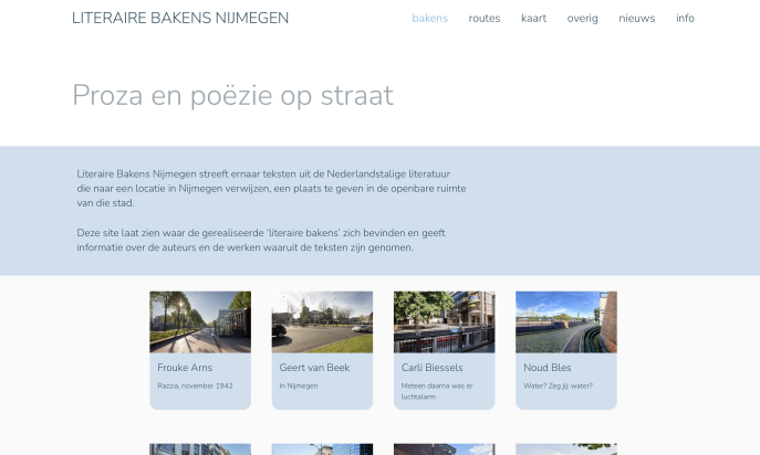 Literaire Bakens Nijmegen by Ghost Art digital media