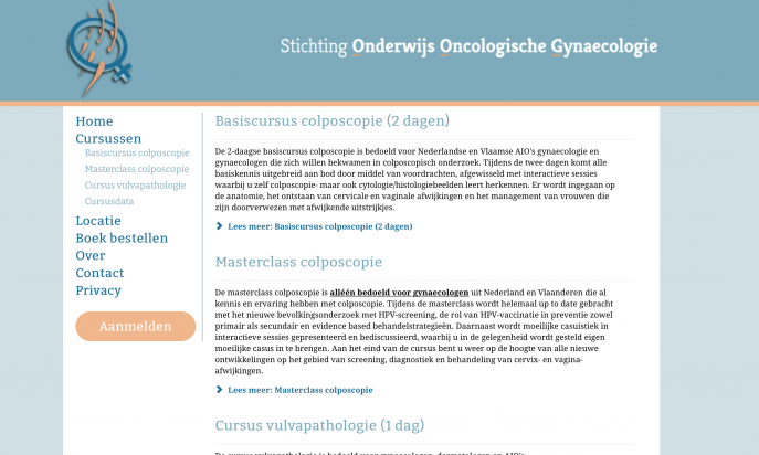 Stichting Onderwijs Oncologische Gynaecologie by Ghost Art digital media