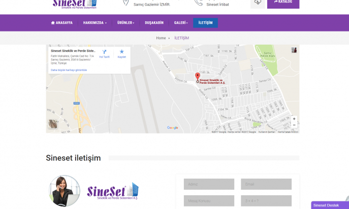 Sineset Flyscreen Systems by GuneyDesign Web Studio