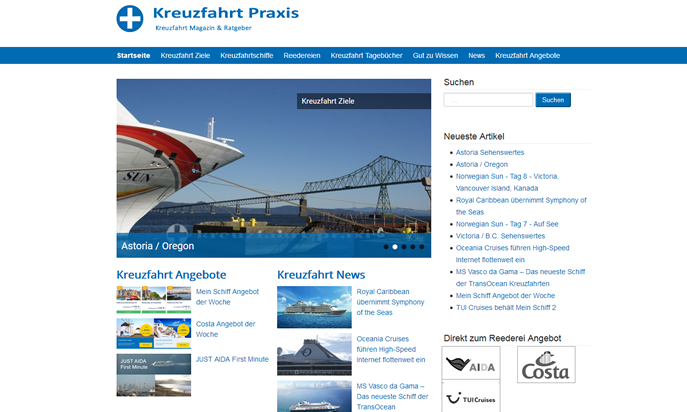 Kreuzfahrt Praxis by Plau Media