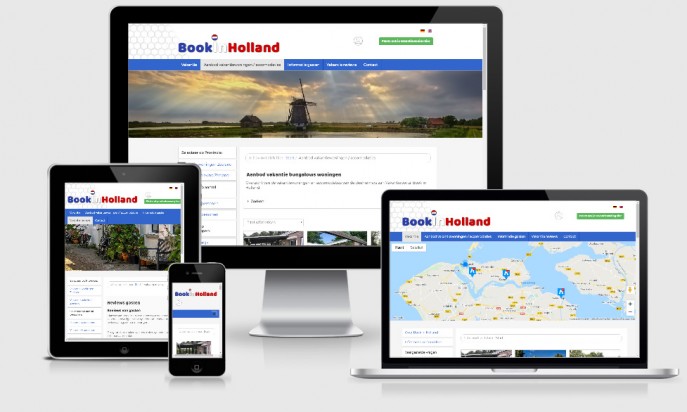 Book in Holland by JS Webdesign