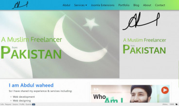 A Muslim Freelancer from Pakistan by Abdul waheed