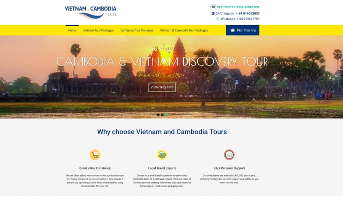 Vietnam and Cambodia Tours by S Vietnam Travel
