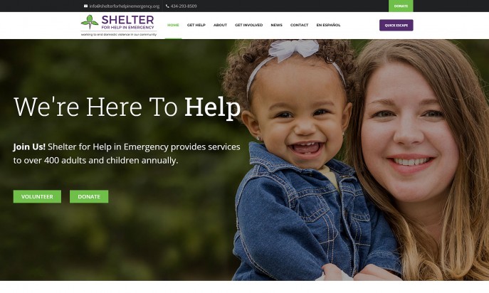 Shelter for Help in Emergency by Blue Cloud Studio