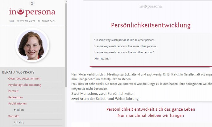 Elke Schlehuber - in persona by webart-workers: Joomla Freelancer Corporate Webdesign | SEO/SEM