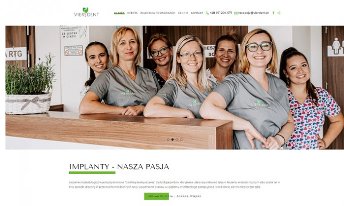 Vierdent.pl by INDICO