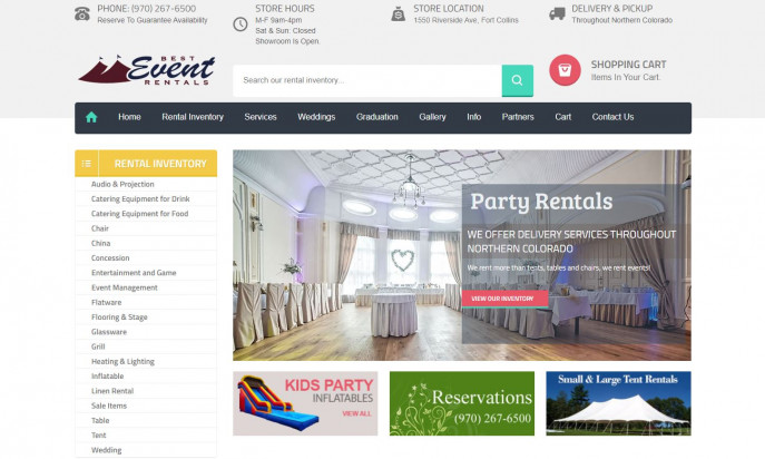 Event Rental Company by infule