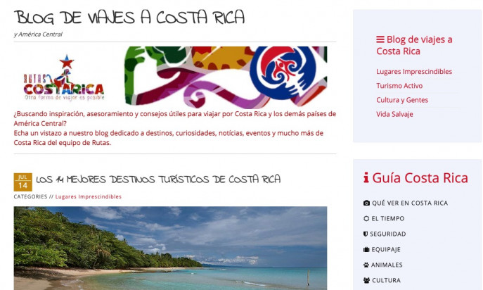 Rutas Costa Rica by NuAnda SEO Consulting S.L.