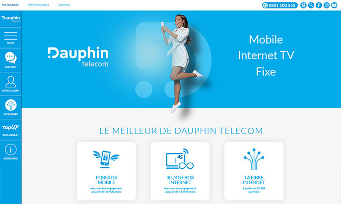 Dauphin Telecom by IDIMweb
