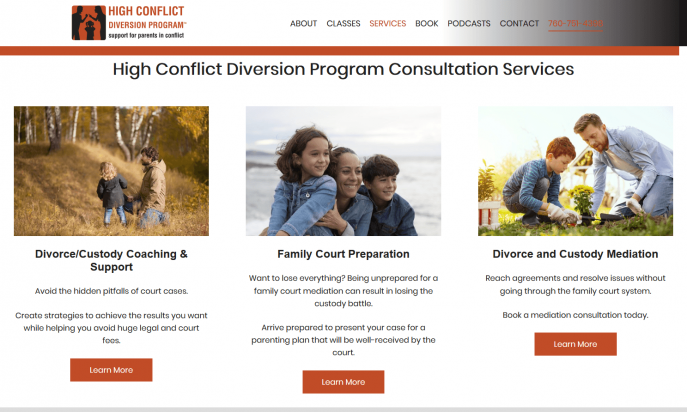 High Conflict Diversion Program by CreativeSights