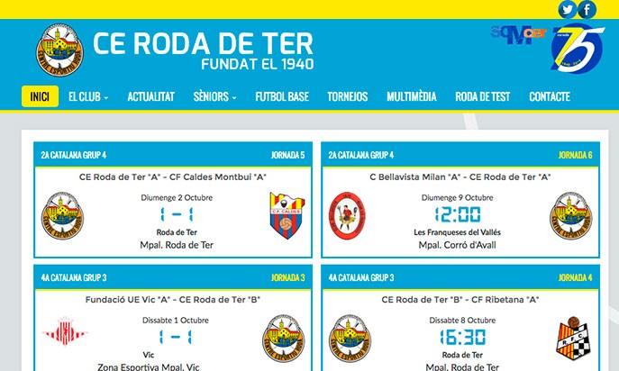 CE Roda de Ter by Webs de Futbol