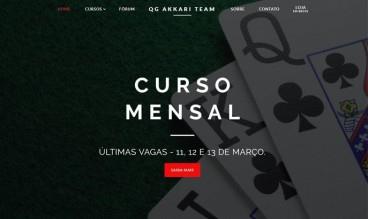 QG Akkari Team - Best course of Poker in Brazil by Big4Web